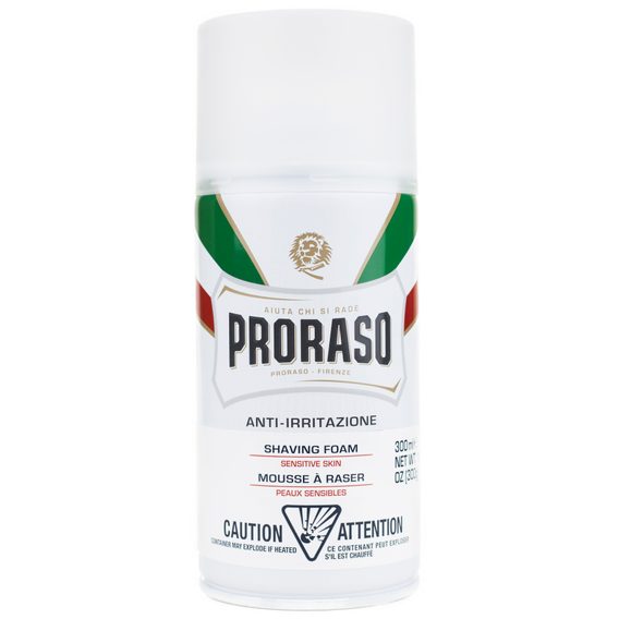 Proraso fehér borotvahab (érzékeny bőrre) (300 ml)