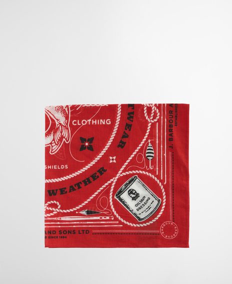 Barbour Heritage Bandana — Red