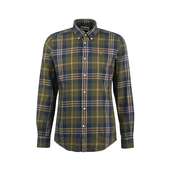 Barbour Edgar Tailored Shirt — Olive