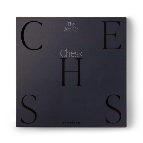 Sakk Printworks Art of Chess — fekete-fehér