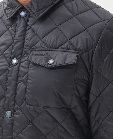 Barbour Newbie steppelt kabát — Black