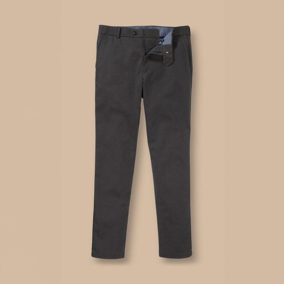 Charles Tyrwhitt Ultimate Non-Iron Chinos — Dark Grey