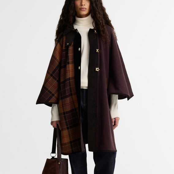 Barbour Elva Knitted Cape