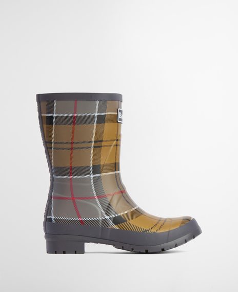 Barbour Banbury Wellington Boots — Dress Tartan