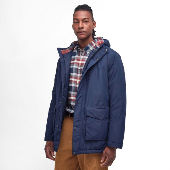 Barbour Hillcroft Waterproof Jacket — Navy