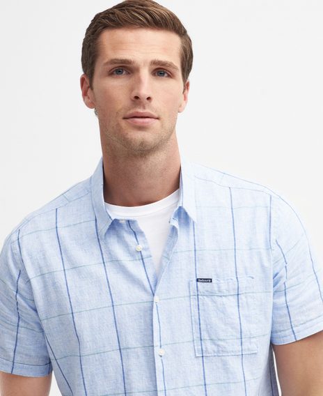 Barbour Swaledale Summer Fit Shirt — Blue