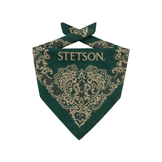 Stetson Cotton Bandana — Rifle Green