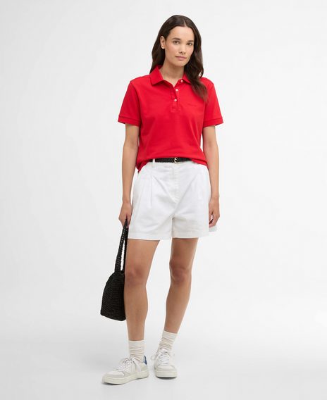 Barbour Bowford Polo Shirt — Red