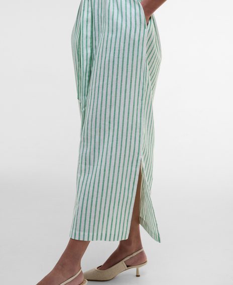Barbour Abby Striped Midi Dress