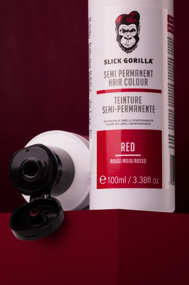 Slick Gorilla Hair Colour — Red