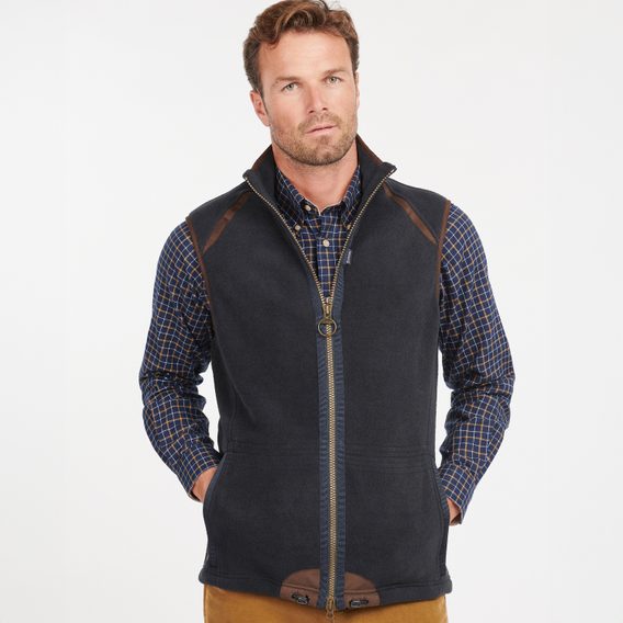 Barbour Langdale Fleece Gilet — Navy