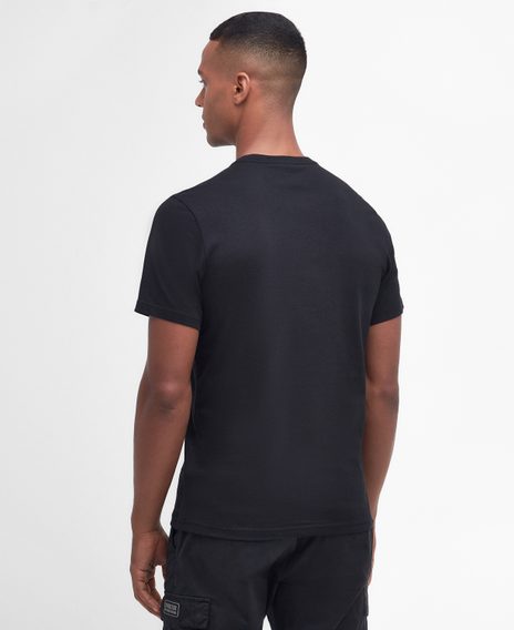 Barbour International Motor T-Shirt — Classic Black