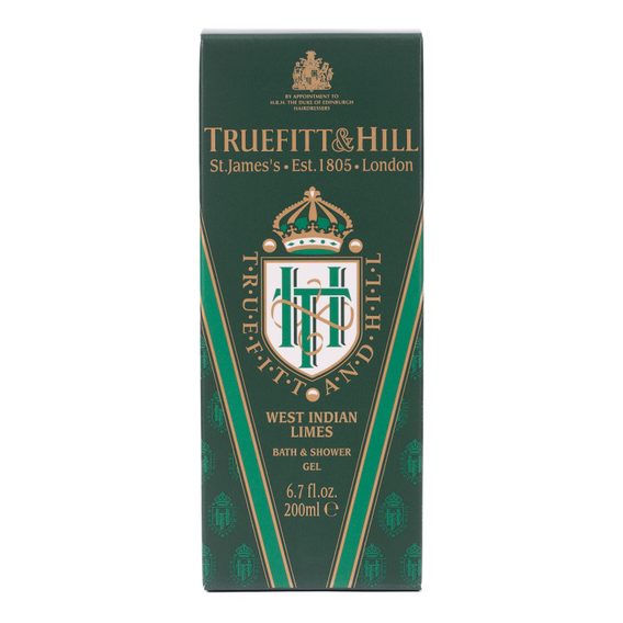 Truefitt & Hill tusfördő és fürdőhab - West Indian Lime (200 ml)