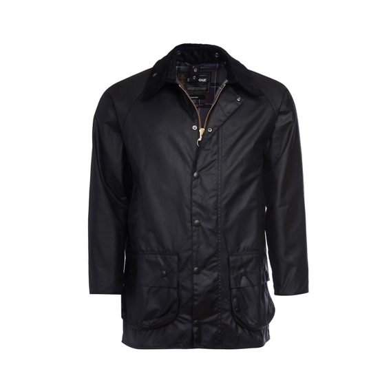 Barbour Beaufort Wax Jacket — Black