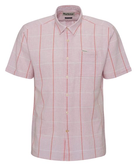 Barbour Swaledale Summer Fit Shirt — True Pink