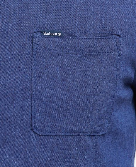 Barbour Nelson Tailored Shirt — Indigo