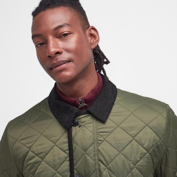 Barbour Winter Liddesdale Quilted Jacket — Fern