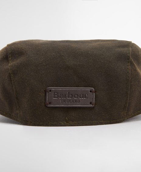 Barbour Dog Wax Flat Cap