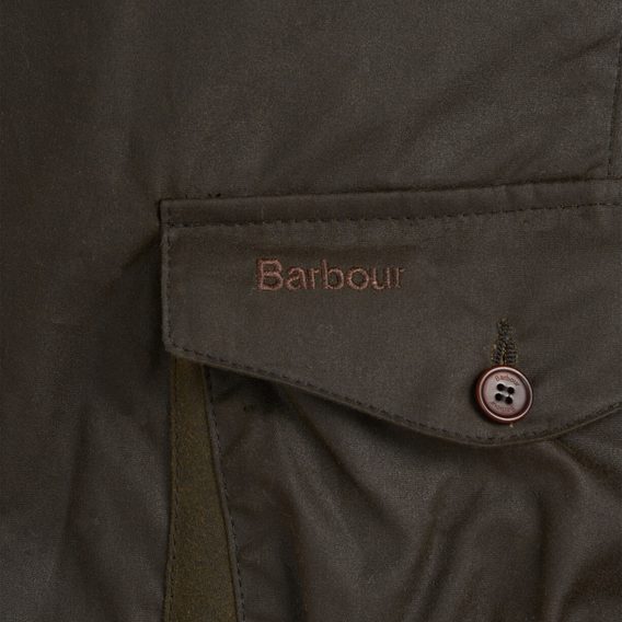 Barbour Beacon sportos viaszkabát — olivazöld