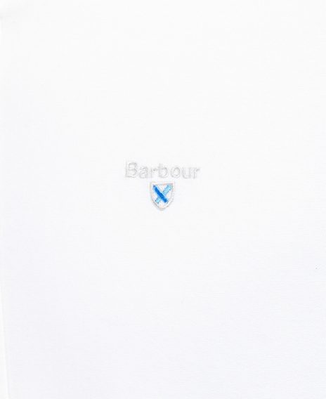 Barbour Oxford Tailored Long-Sleeved Shirt — White