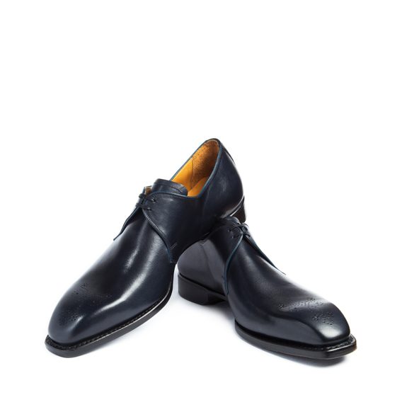 Manesy Derby Brogue — Blue