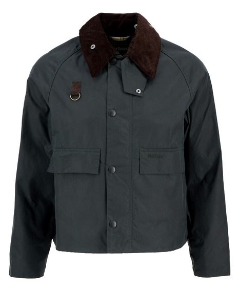 Barbour Spey Waxed Jacket — Sage