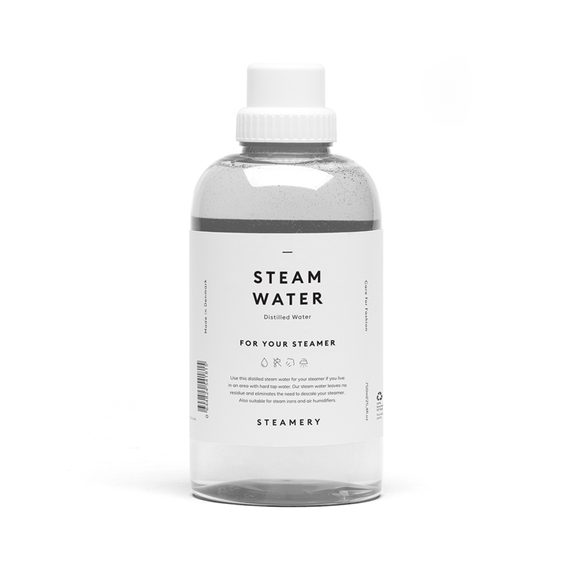 Desztillált víz gőzölőkhöz és vasalókhoz Steamery Steam Water (750 ml)