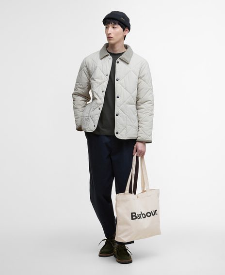 Barbour Logo Tote Bag