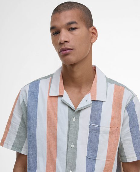 Barbour Clearwell Striped Short-Sleeved Shirt