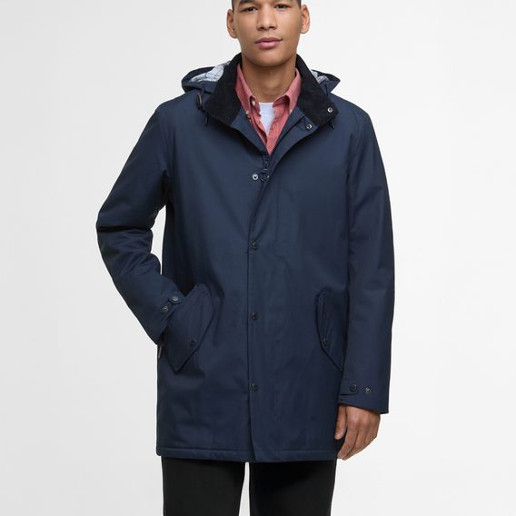 Barbour Chelsea Waterproof Mac — Navy