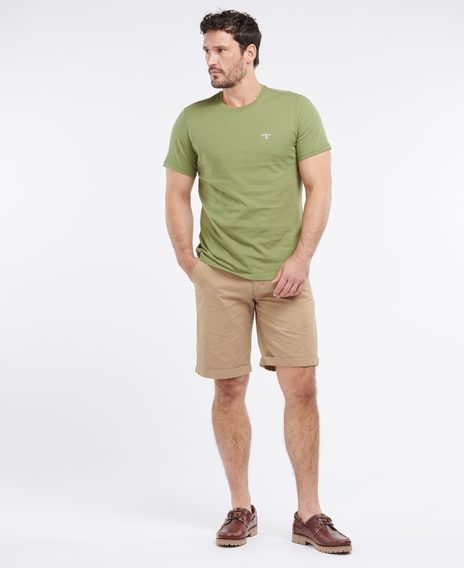 Barbour Essential Sports T-Shirt — Lime