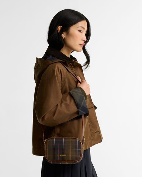 Barbour Daphne Mini Tartan Crossbody Bag