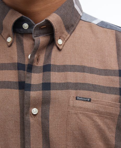 Barbour Dunoon Tailored Shirt — Cedarwood