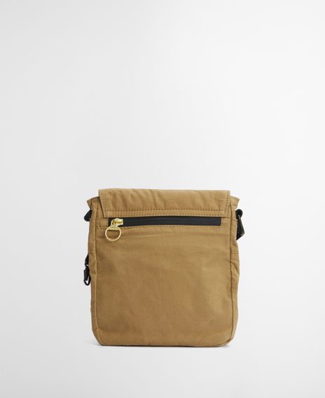 Barbour Transport Crossbody Bag — Golden Khaki