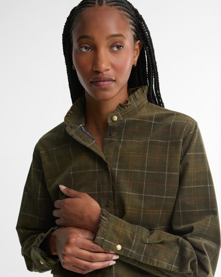 Barbour Shae Tartan Cord Shirt