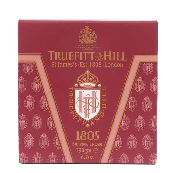 Truefitt & Hill borotválkozási krém - 1805 (190 g)