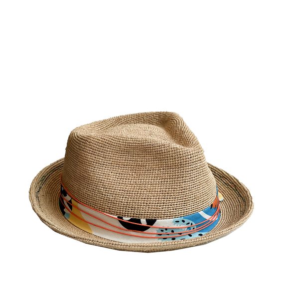Stetson Crocheted Raffia Player
