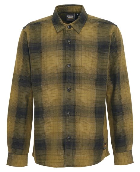 Barbour International Stoke Overshirt — Archive Olive