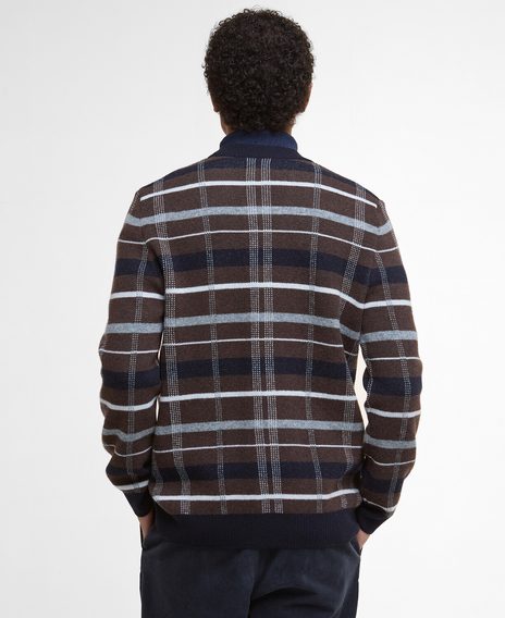 Barbour Kane Tartan Cardigan