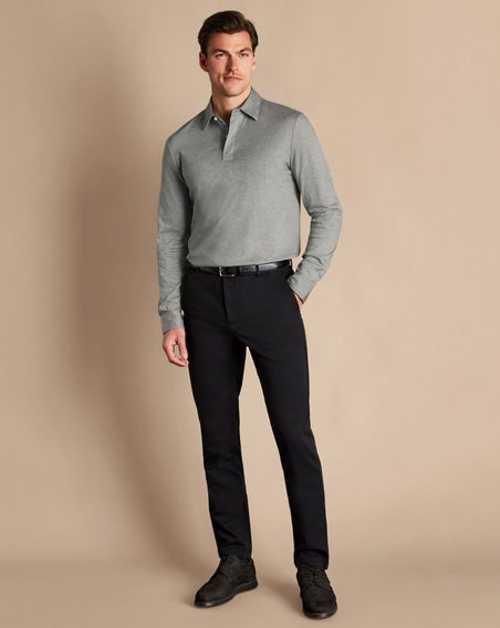 Charles Tyrwhitt Ultimate Non-Iron Chinos — Black