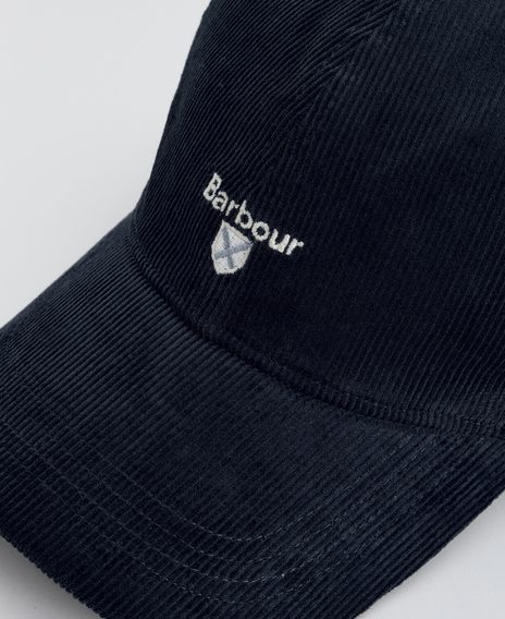 Barbour Bayfield Cord Cap — Navy