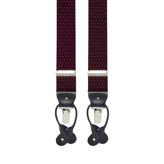 House of Amanda Christensen Micro Dot Suspenders