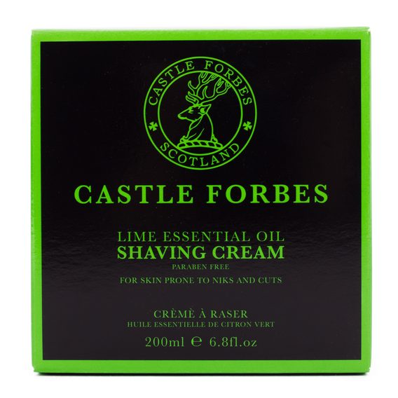 Castle Forbes borotvakrém - Lime (200 ml)