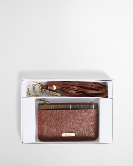 Barbour Alder Leather Gift Set