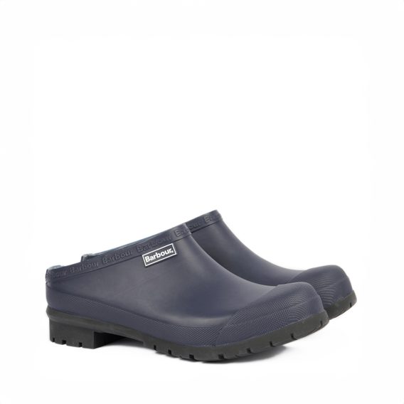 Barbour Quinn Clogs gumipapucs — Navy