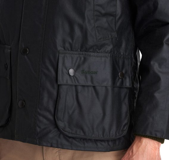 Barbour Bedale Wax Jacket — Sage