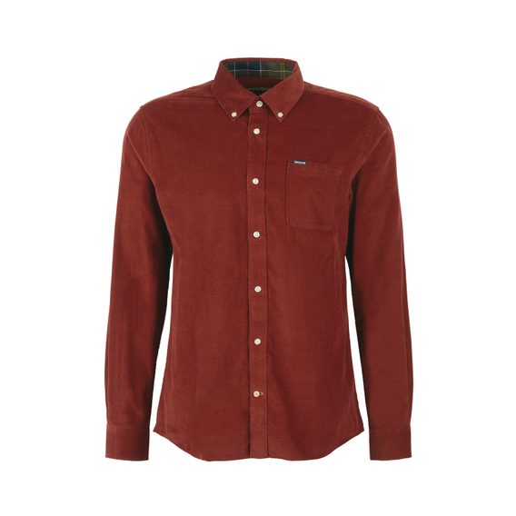 Barbour Ramsey Tailored Shirt — Russet Brown