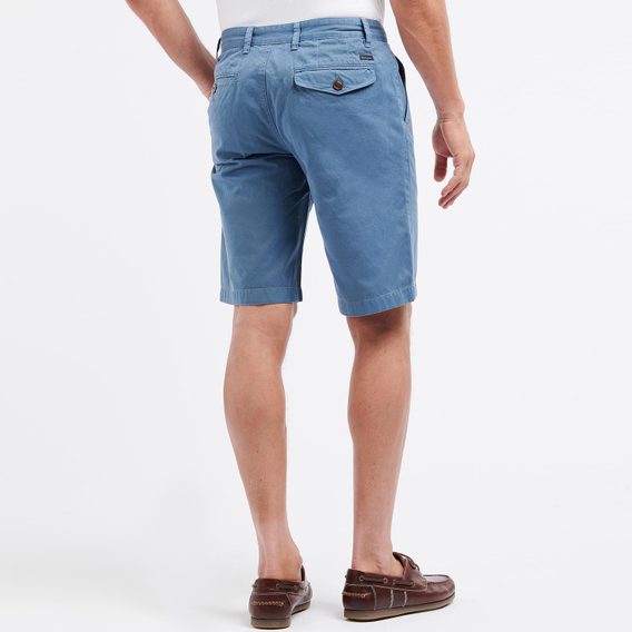 Egyszínű rövidnadrág Barbour Neuston Twill Shorts - Force Blue