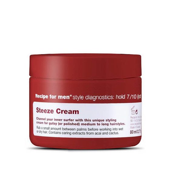 Recipe for Men Steeze Cream - hajkrém (80 ml)