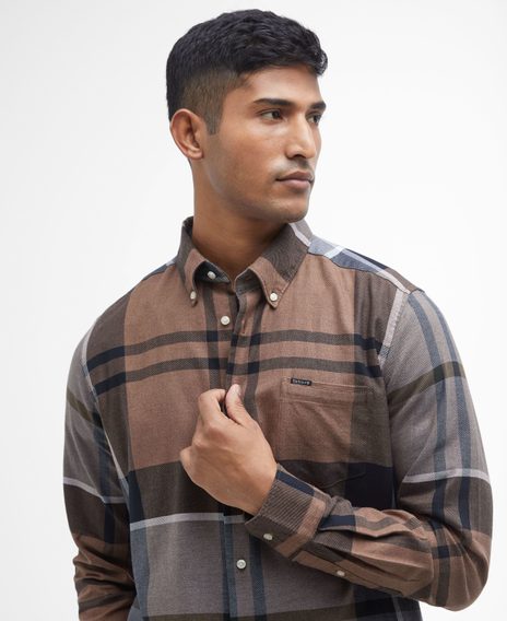 Barbour Dunoon Tailored Shirt — Cedarwood